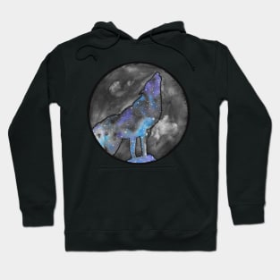 Galaxy Wolf Hoodie